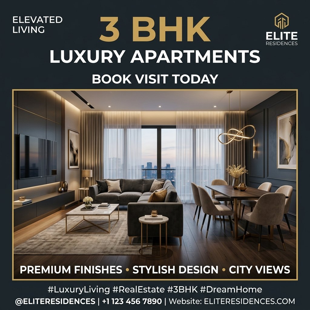 Real Estate & Builders Post Graphic Preview